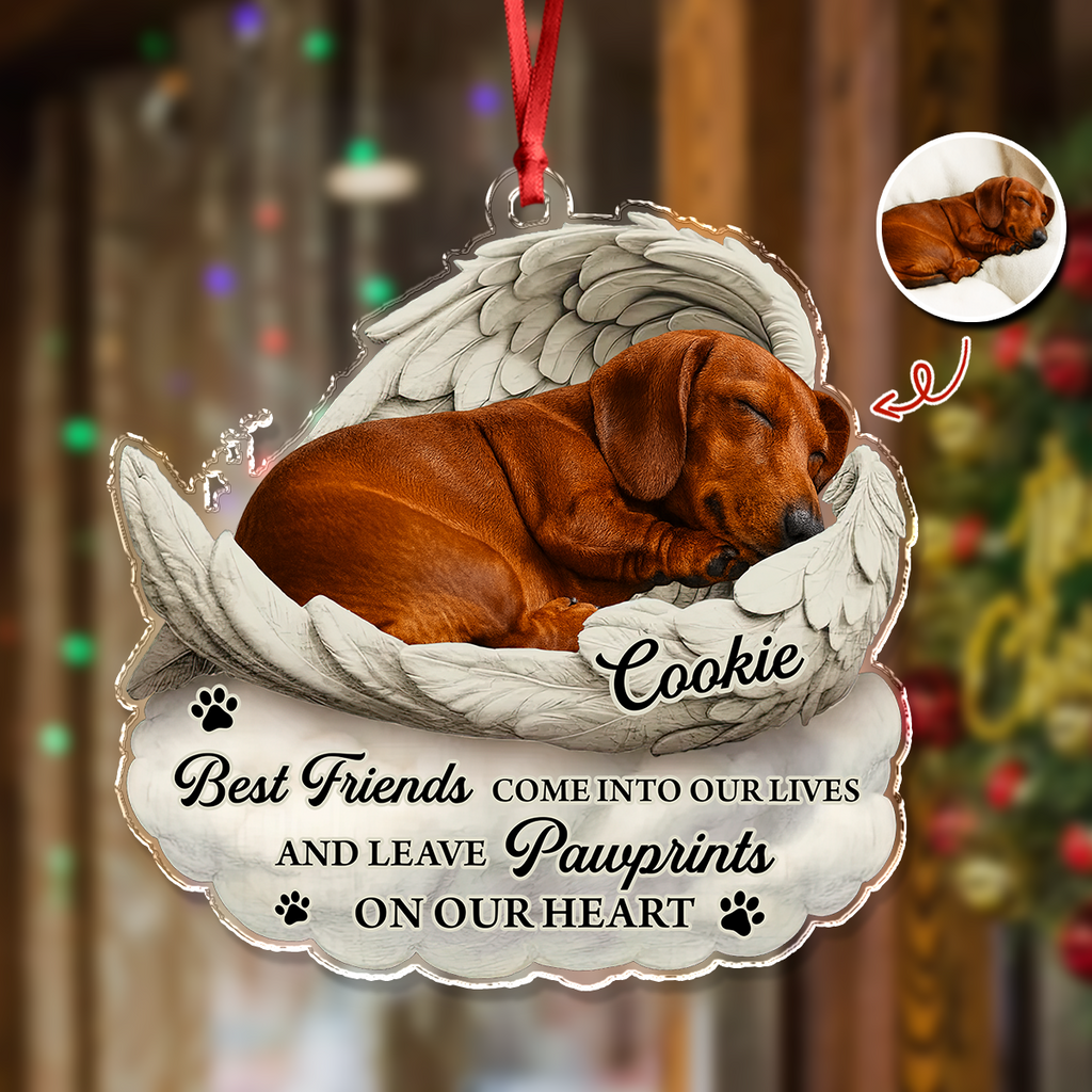 Custom Photo You Would Have Lived Forever - Pet Memorial Acrylic Ornament