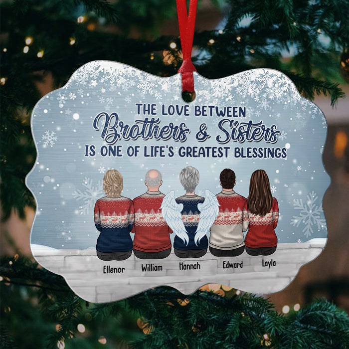 The Greatest Gift Our Parents Gave Us Was Each Other - Personalized Ornament For Siblings