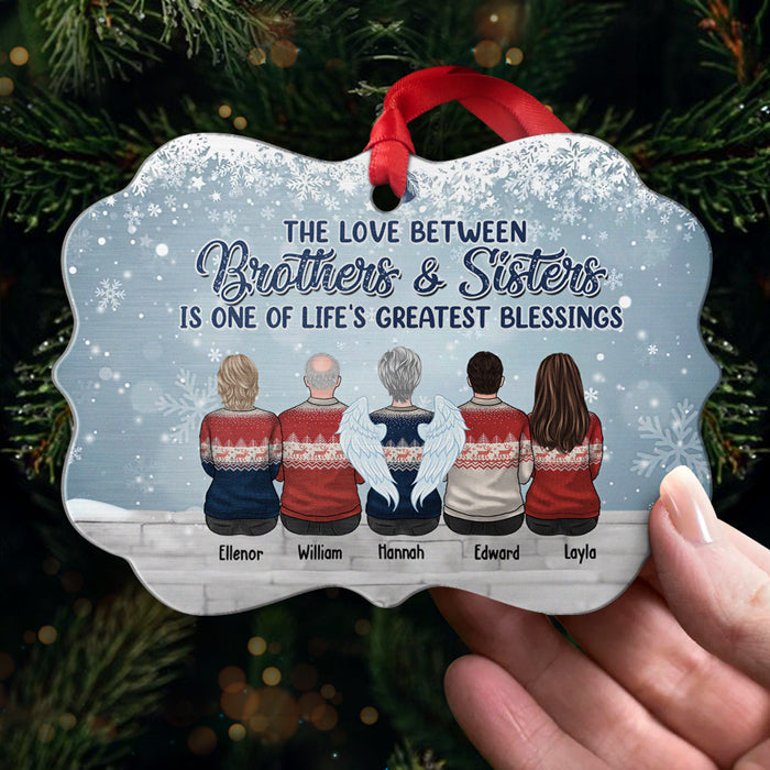 The Greatest Gift Our Parents Gave Us Was Each Other - Personalized Ornament For Siblings