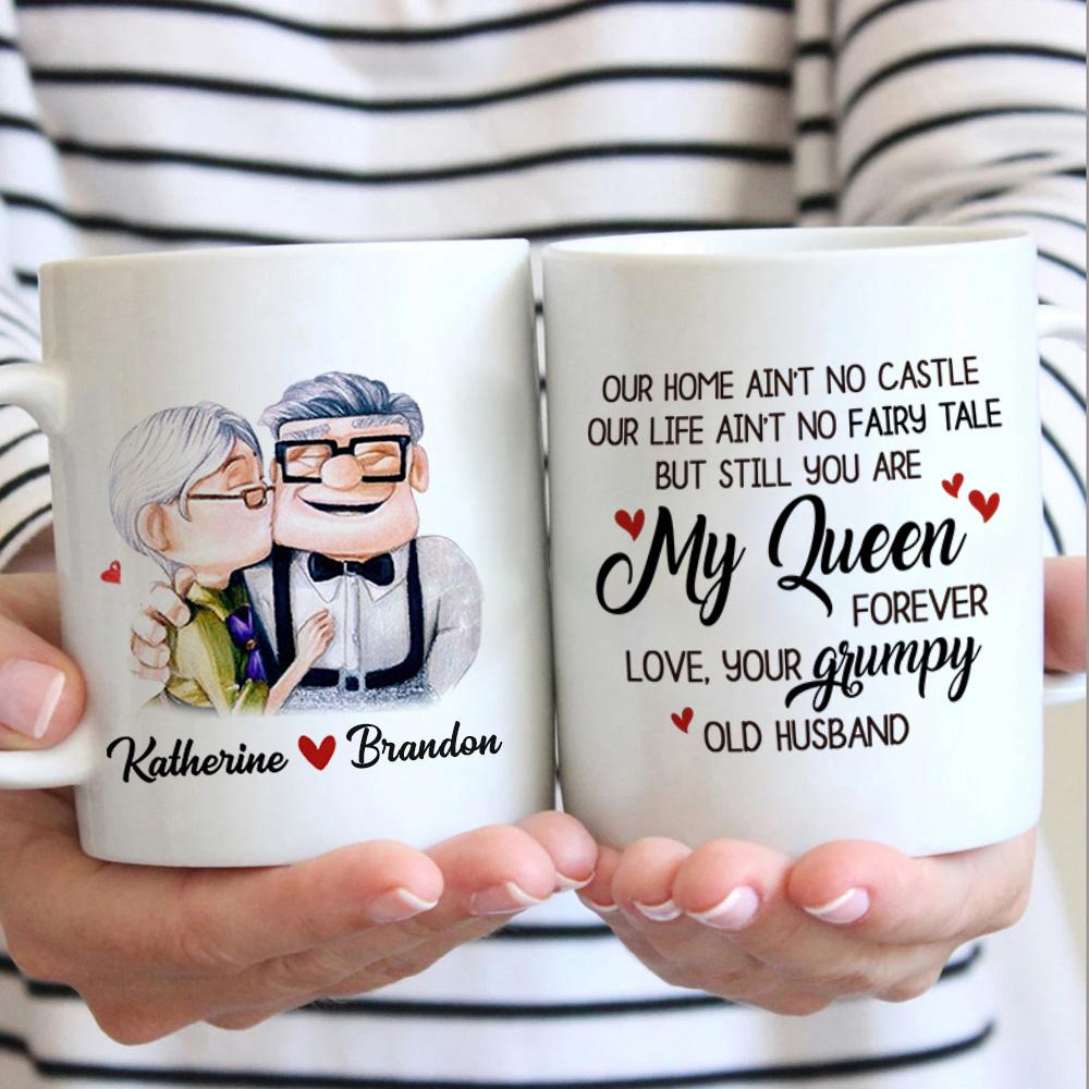 Our Home Ain't No Castle - Personalized Mug Main image
