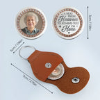 Custom Photo Pocket Hug - Personalized Memorial Sympathy Gifts For Loss Of Mom, Dad - In My Heart, Always With You