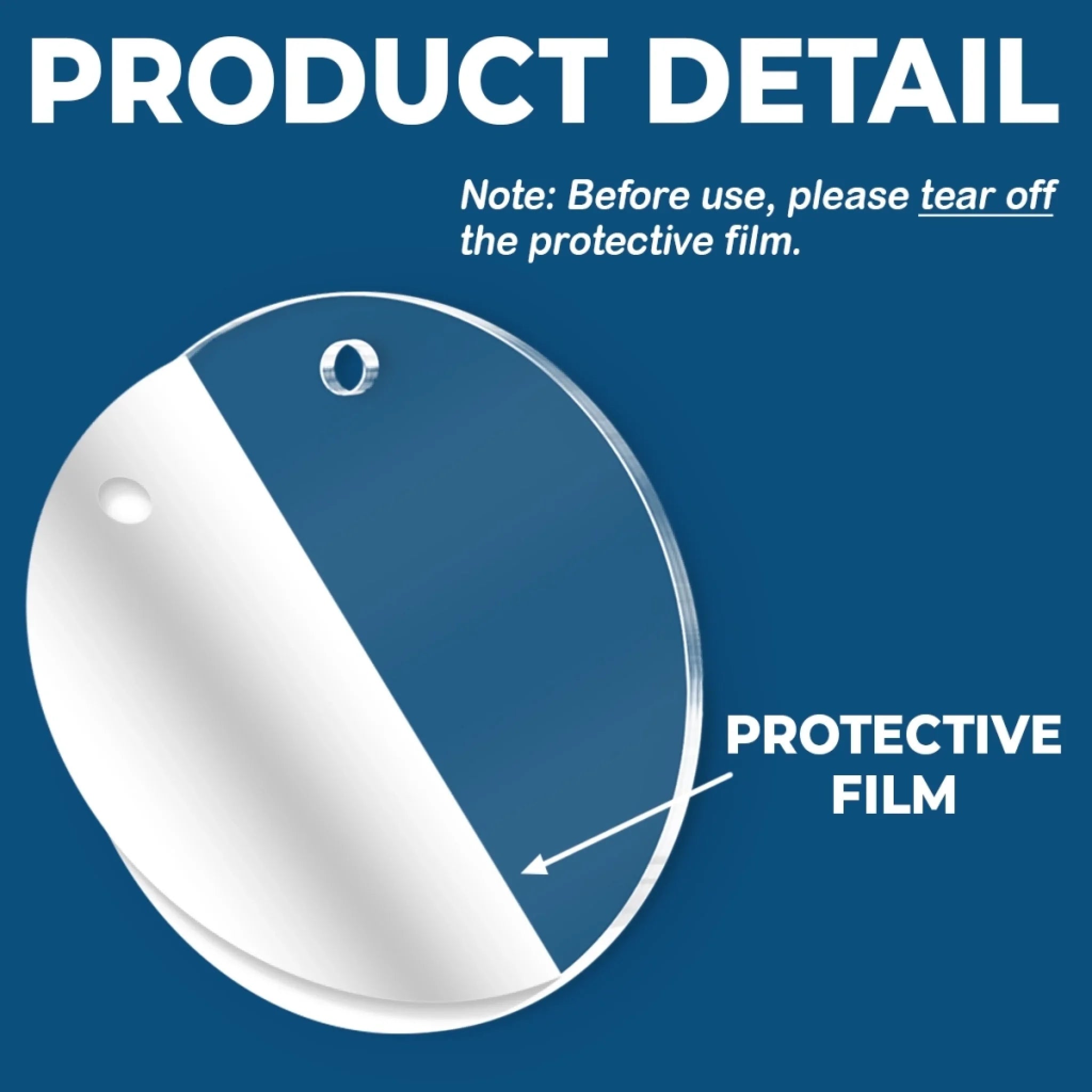 Custom Photo Baby Acrylic Ornament - Santa's Cutest Helper | First Christmas Gift