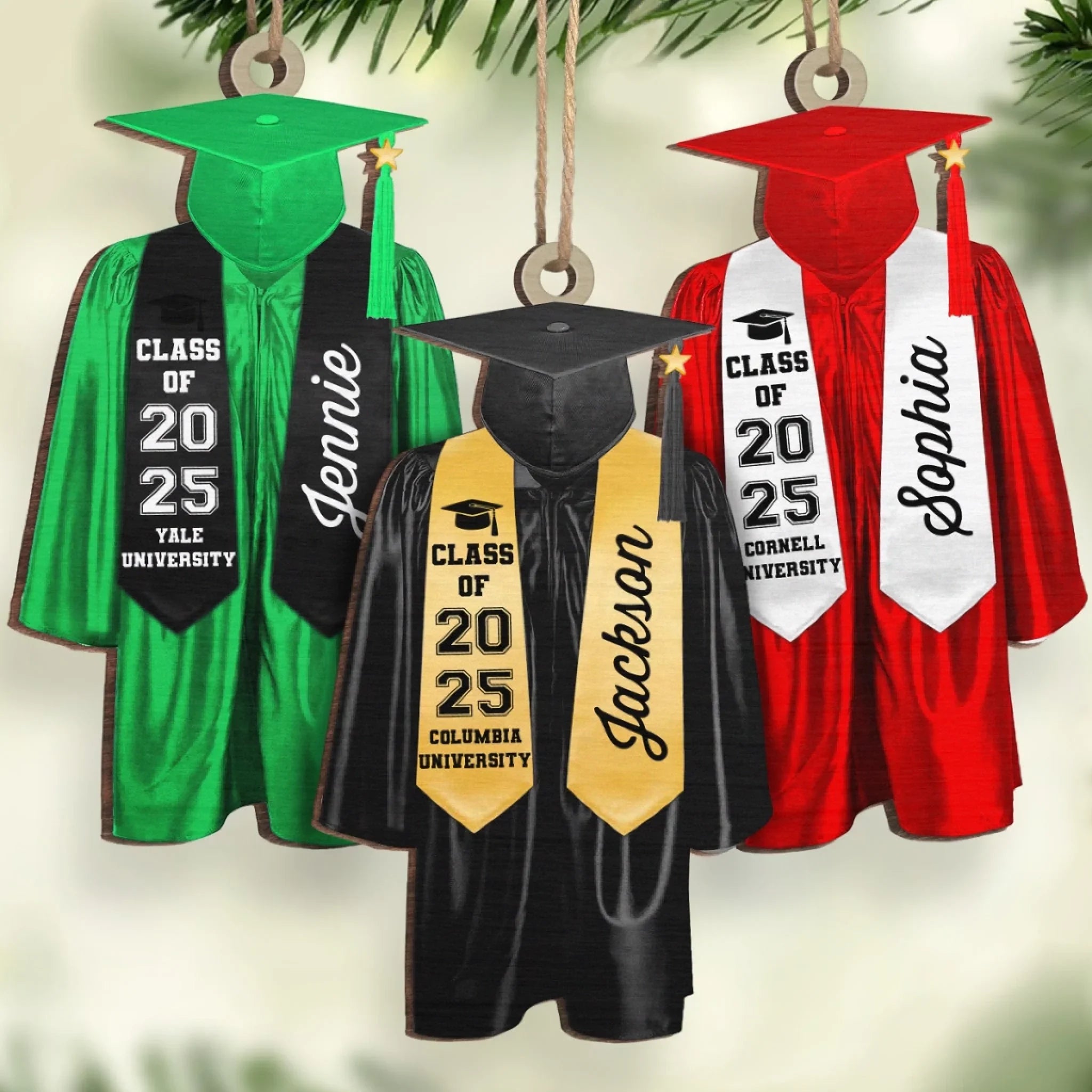 Custom Wood Acrylic Ornament - Be The Best Of Whatever You Are | Personalized Gift