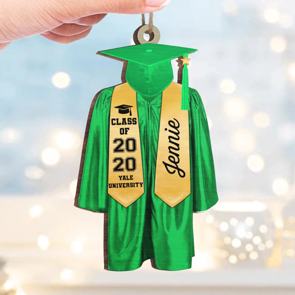 Custom Wood Acrylic Ornament - Be The Best Of Whatever You Are | Personalized Gift