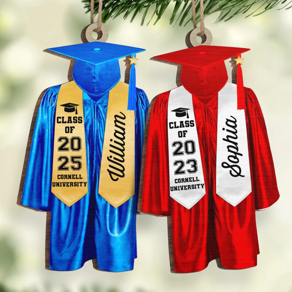 Custom Wood Acrylic Ornament - Be The Best Of Whatever You Are | Personalized Gift