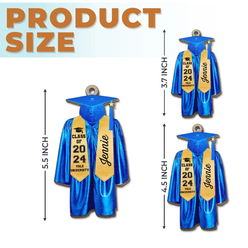 Custom Wood Acrylic Ornament - Be The Best Of Whatever You Are | Personalized Gift