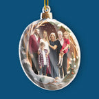 Custom Photo Acrylic Ornament - Family Makes Christmas Magical | Personalized Gift
