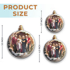 Custom Photo Acrylic Ornament - Family Makes Christmas Magical | Personalized Gift