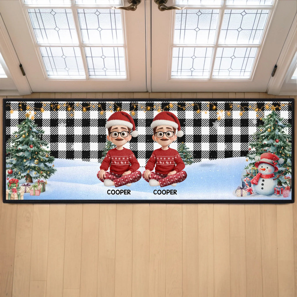 Custom Runner Rug - Joy Fills Every Corner Here | Personalized Home Decor Gift