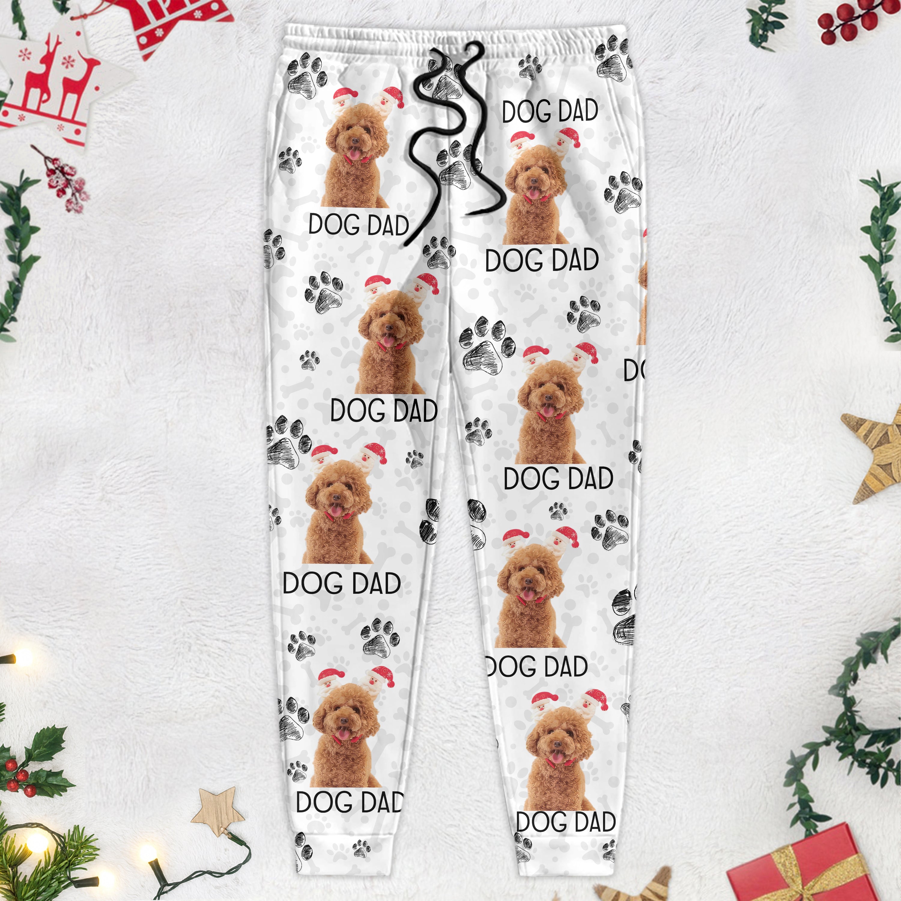 Custom Photo Dog Dad Dog Mom - Sweatpants For Men And Women Pet Lovers Main image