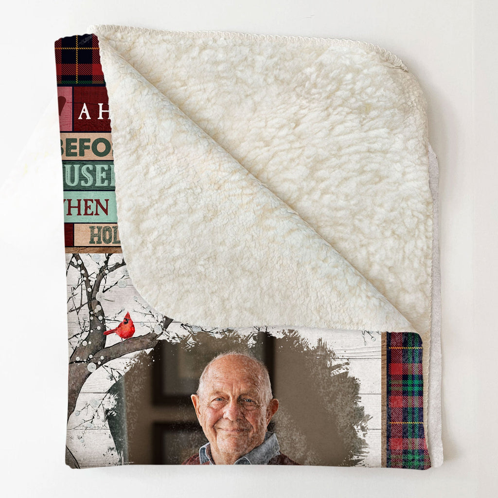 Custom Photo - A Hug From Heaven - Personalized Memory Photo Blanket