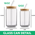 Custom Photo Pet Glass Tumbler with Lid - Life Would Be Boring Without Me