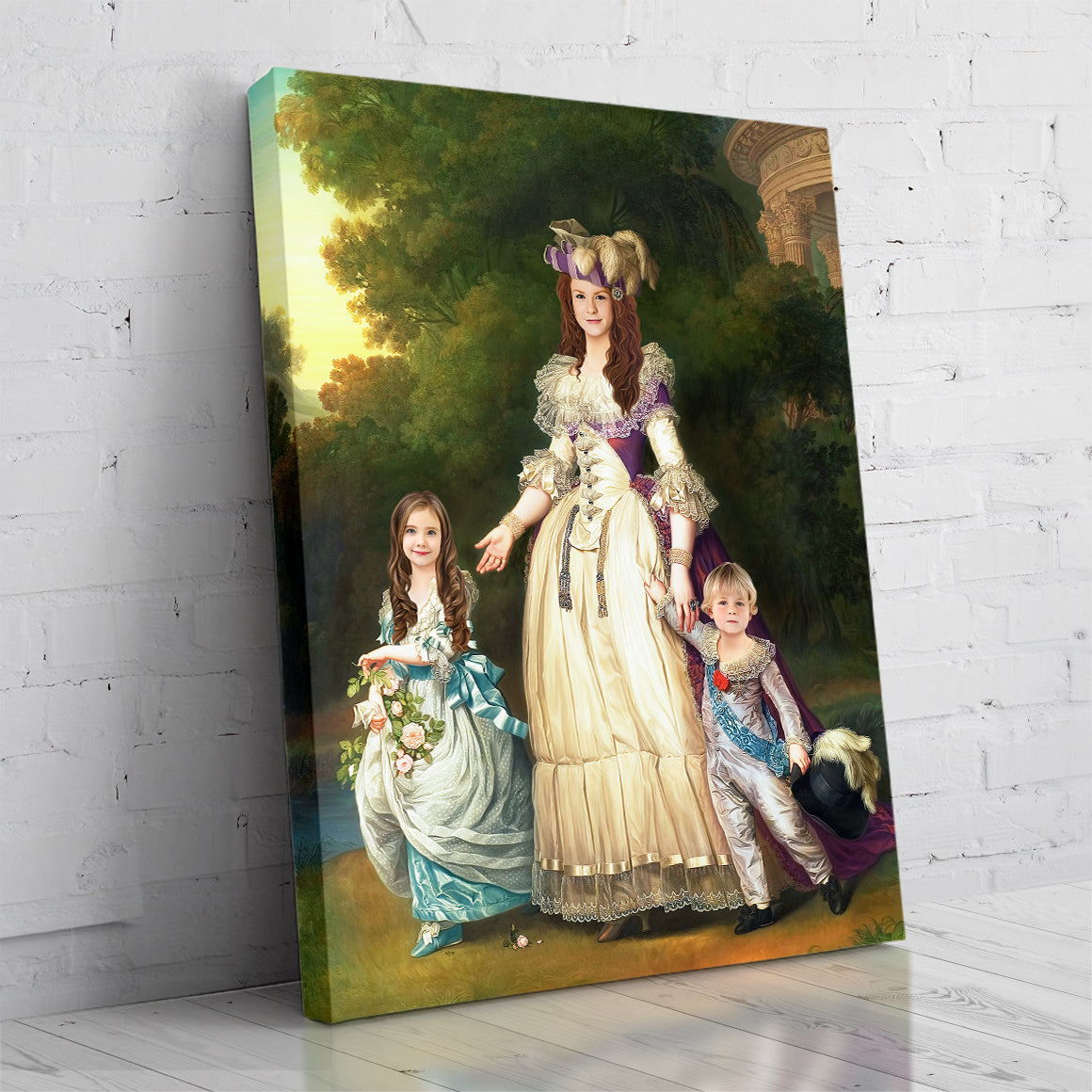 The Baroness & Her Children Main image