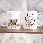 Personalized Best Friend Mug - Wooden Dock - Birthday Gifts For Besties