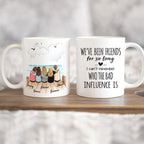Personalized Best Friend Mug - Wooden Dock - Birthday Gifts For Besties