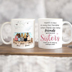 Personalized Best Friend Mug - Wooden Dock - Birthday Gifts For Besties