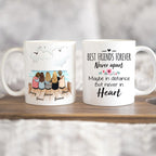 Personalized Best Friend Mug - Wooden Dock - Birthday Gifts For Besties