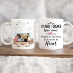 Personalized Best Friend Mug - Wooden Dock - Birthday Gifts For Besties