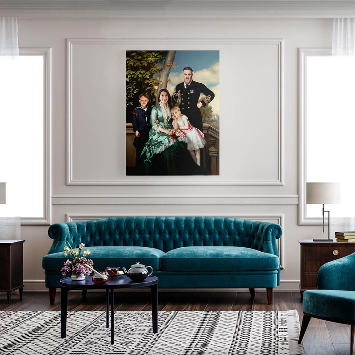 The Family in The Park