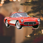 Custom Car Photo Christmas Acrylic Ornament - Personalized Vehicle Gift