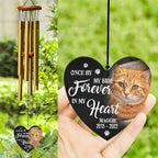 Custom Dog Cat Photo If Love Could Have Kept You Here - Memorial Wind Chimes