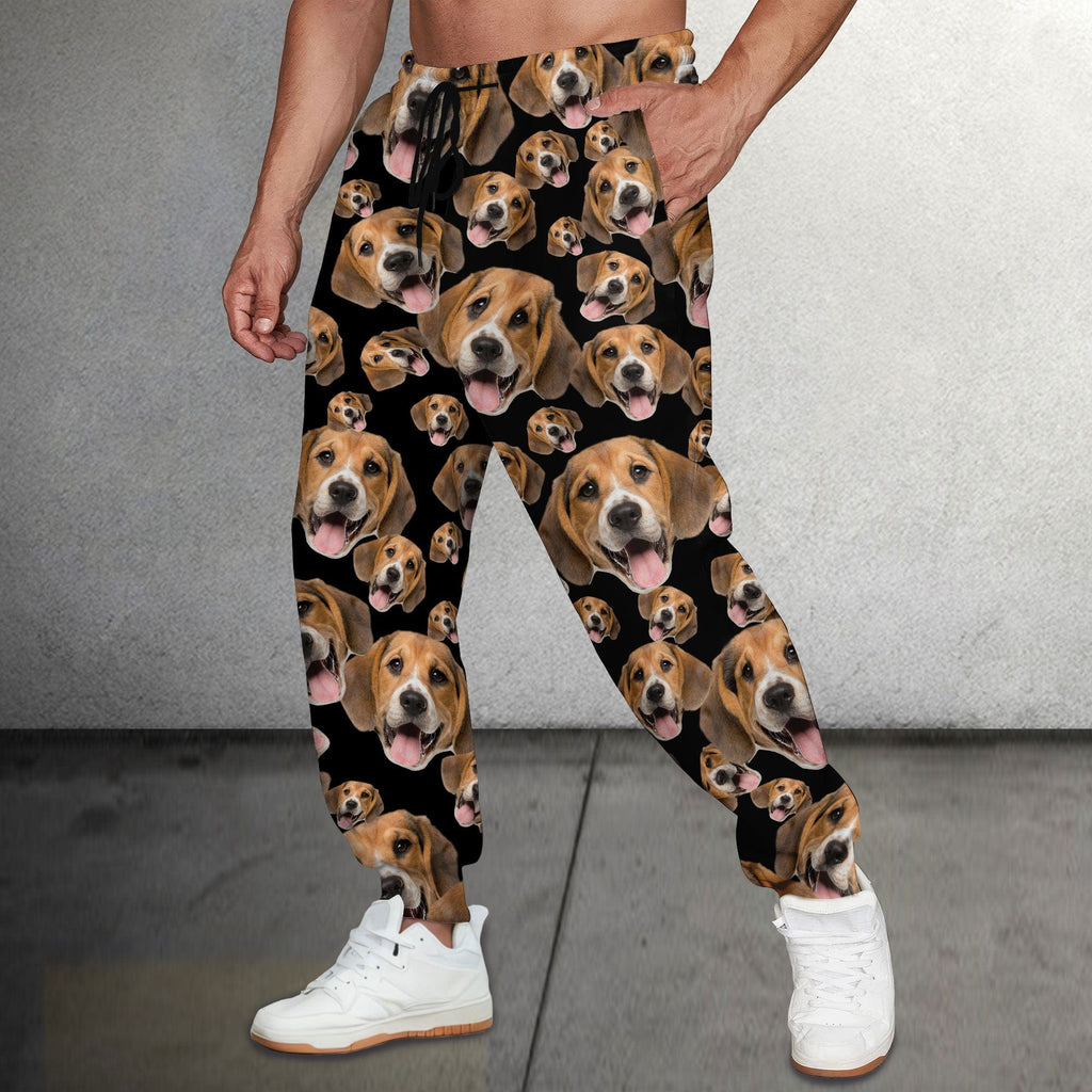 Custom Dog Photo - Sweatpants For Men And Women Pet Lovers