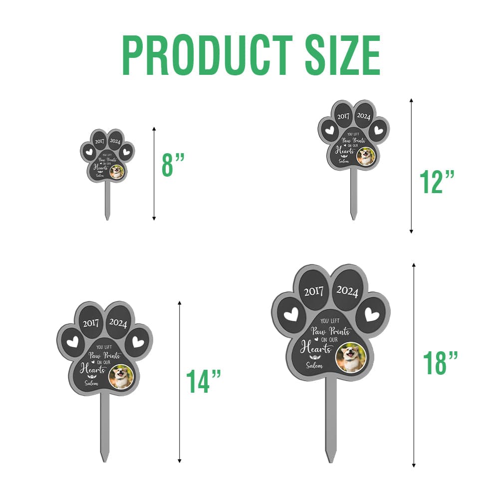 Custom Dog Photo You Were My Favorite Hello - Memorial Garden Stake