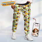 Custom Photo Dog Cat For Men And Women - Christmas Sweatpants Gift