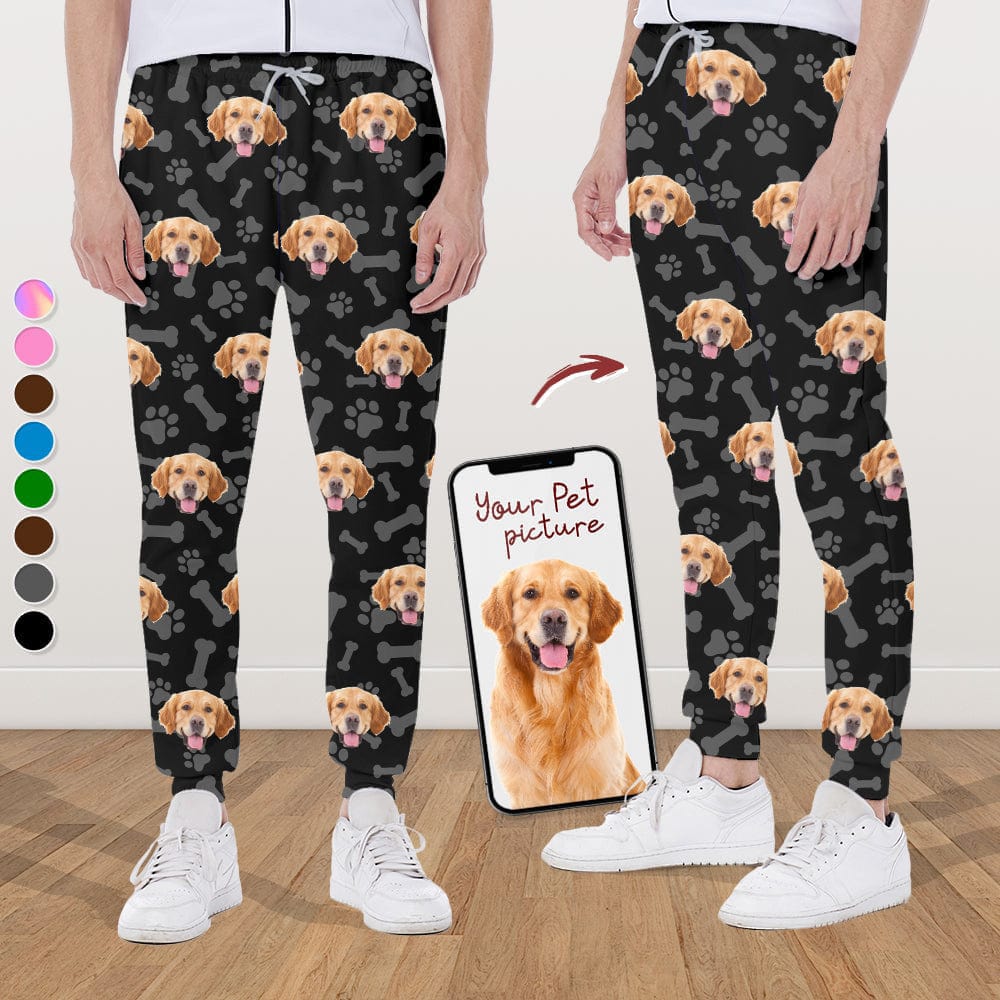 Custom Photo Dog Cat - Sweatpants For Men And Women Pet Lovers