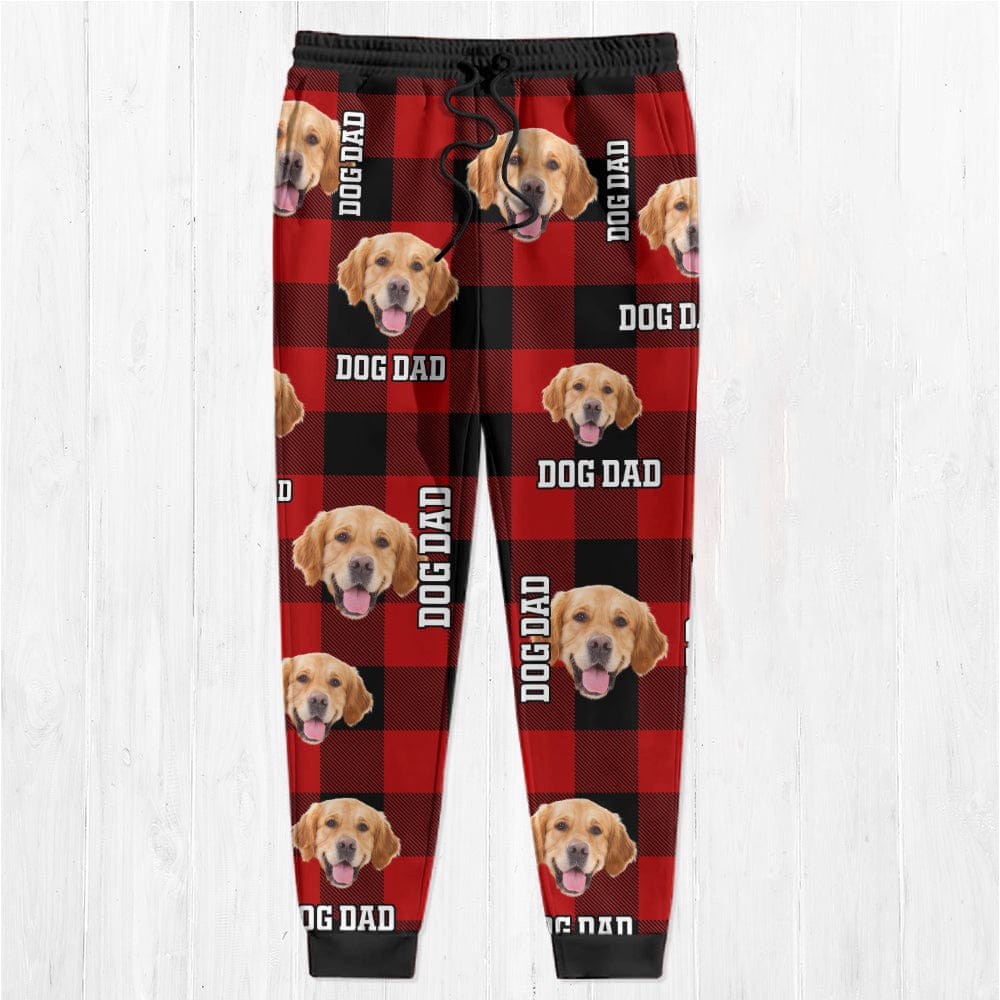 Custom Photo Name Dog Cat - Men And Women's Sweatpants For Pet Lovers