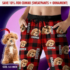 Custom Photo Name Dog Cat - Men And Women's Sweatpants For Pet Lovers