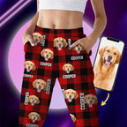Custom Photo Name Dog Cat - Men And Women's Sweatpants For Pet Lovers