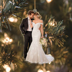 Custom Photo Our Wedding 2025 - Acrylic Ornament