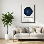 Custom Star Map - Personalized Night Sky Print | Anniversary & Wedding Gift